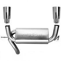 Gibson Cat-Back Performance Exhaust System, Dual Split Rear - Aluminized