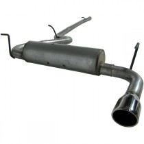MBRP, Installer Series, 4" Cat-Back Single Exhaust System, (Aluminzied)