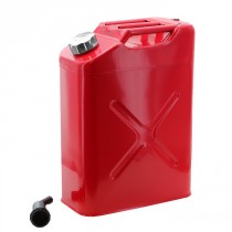 RT Off-Road 5.4-Gallon Metal Safety Jerry Can, 1-13/16"-11 Spout Threads - Red