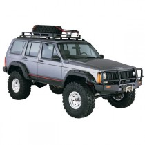Bushwacker Fender Flare, Cut-Out Style Kit, Adds Up to 5" Tire Coverage