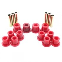 Energy Suspension Front or Rear Leaf Spring Bushing Set Red