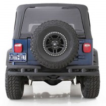 Smittybilt Rear Frame Cover Textured Black
