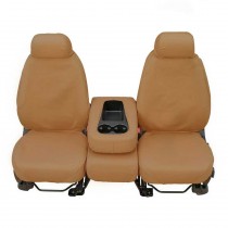 Covercraft SeatSaver Front Seat Covers, Polycotton, Tan - Pair
