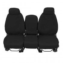 Covercraft SeatSaver Front Bucket Seat Covers with Adjustable Headrests - Polycotton, Charcoal - Pair