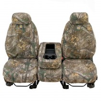 Covercraft Carhartt Custom Realtree Camo Front Seat Covers, Xtra Brown - Pair