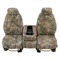 Covercraft Carhartt Custom Realtree Camo Front Seat Covers, Xtra Brown - Pair