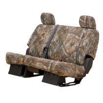 Covercraft Carhartt Custom Realtree Camo Rear Seat Cover - Xtra Brown