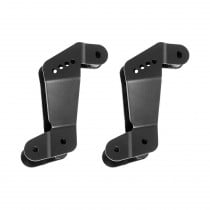 Rancho Control Arm Geometry Correction Brackets - Black Powdercoat