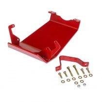 Rancho rockGEAR Front Differential Glide Plate Dana 44 - Red