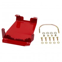 Rancho rockGEAR Rear Differential Glide Plate - Red