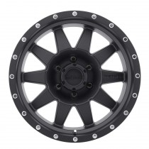 Method Race Wheels MR301 The Standard, 16x8", 0mm Offset, 8x6.5", 131mm Centerbore, Matte Black