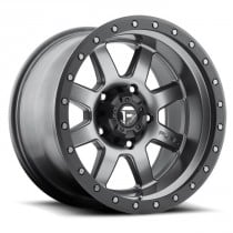 Fuel Off-Road Trophy Series Wheel - 18"x10"- Bolt Pattern 5x5"- Backspacing 4.5"- Offset -24 Anthracite with Black Ring
