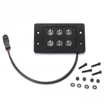 Putco 6" Flush Mount Block LED Lamp Kit - 6 LED