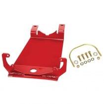 Rancho RockGear Differential Glide Plate, Front Dana 44 - Red