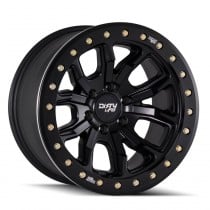 Dirty Life DT-1 9303 Series Wheel, 17"x9", 5x5 Bolt Pattern, 3.5" Back Spacing - Matte Black