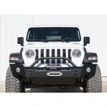 LoD JL Signature Series Full-Width Front Bumper without Bull Bar, for Zeon Winch - Bare Steel
