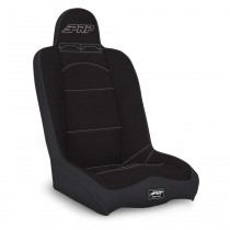 PRP Daily Driver High Back Suspension Seat, Black - Single