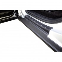 Bushwacker Trail Armor Rocker Panel & Sill Plate Combo, Black - Pair