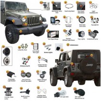 Jeep Wrangler JK Part Diagrams