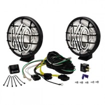 KC HiLiTES 6" Apollo Pro Series Fog Light Kit with Stone Guards, 100 Watt - Pair