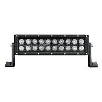 KC HiLiTES 10" C-Series Dual Row LED Light Bar Kit, Combo Beam - Clear