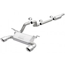 MagnaFlow MF Series 3" Performance Cat-Back Exhaust System, Dual Outlet - Stainless Steel