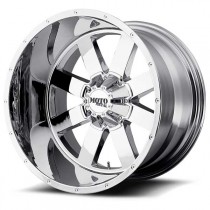 Moto Metal MO962 Wheel - 20"x9" - Bolt Pattern 6x5.3"- Backspacing 5" - Offset 0 - Chrome