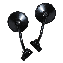 Rampage Relocation Mirror and Bracket Kit - Black