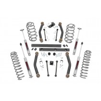 Rough Country 4" Suspension Lift Kit with Premium N3 Series Shocks for Jeep Wrangler TJ & Unlimited TJL