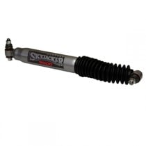 Skyjacker Dual Steering Stabilizer Kit, Silver with Black Boots