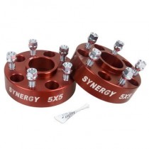Synergy Manufacturing 1.5" Hub Centric Wheel Spacer, 5X5 Bolt Pattern, 1/2-20 UNF Stud Size - Pair