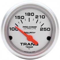 Auto Meter 2" Transmission Temperature, 100-250`F Sse, Ultra-Lite