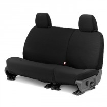 Covercraft SeatSaver 60/40 Split Rear Bench Seat Covers with 3 Adjustable Headrests - Polycotton, Charcoal - Pair