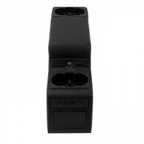 VDP Ultimate Locking Center Console - Black Vinyl