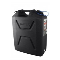 Wavian Heavy Duty Plastic Water Can - 5 Gallon (22L) Black