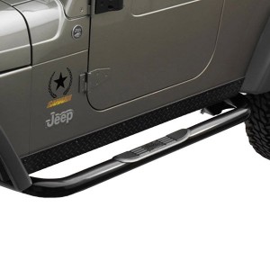Jeep Wrangler TJ Running Boards & Side Steps - Retractable Side Steps Nerf  Bars - Morris 4x4