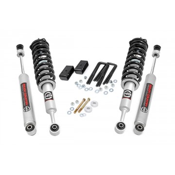 Rough Country 3" Suspension Lift Kit with Premium N3 Series Rear Shocks - 05-20 Tacoma