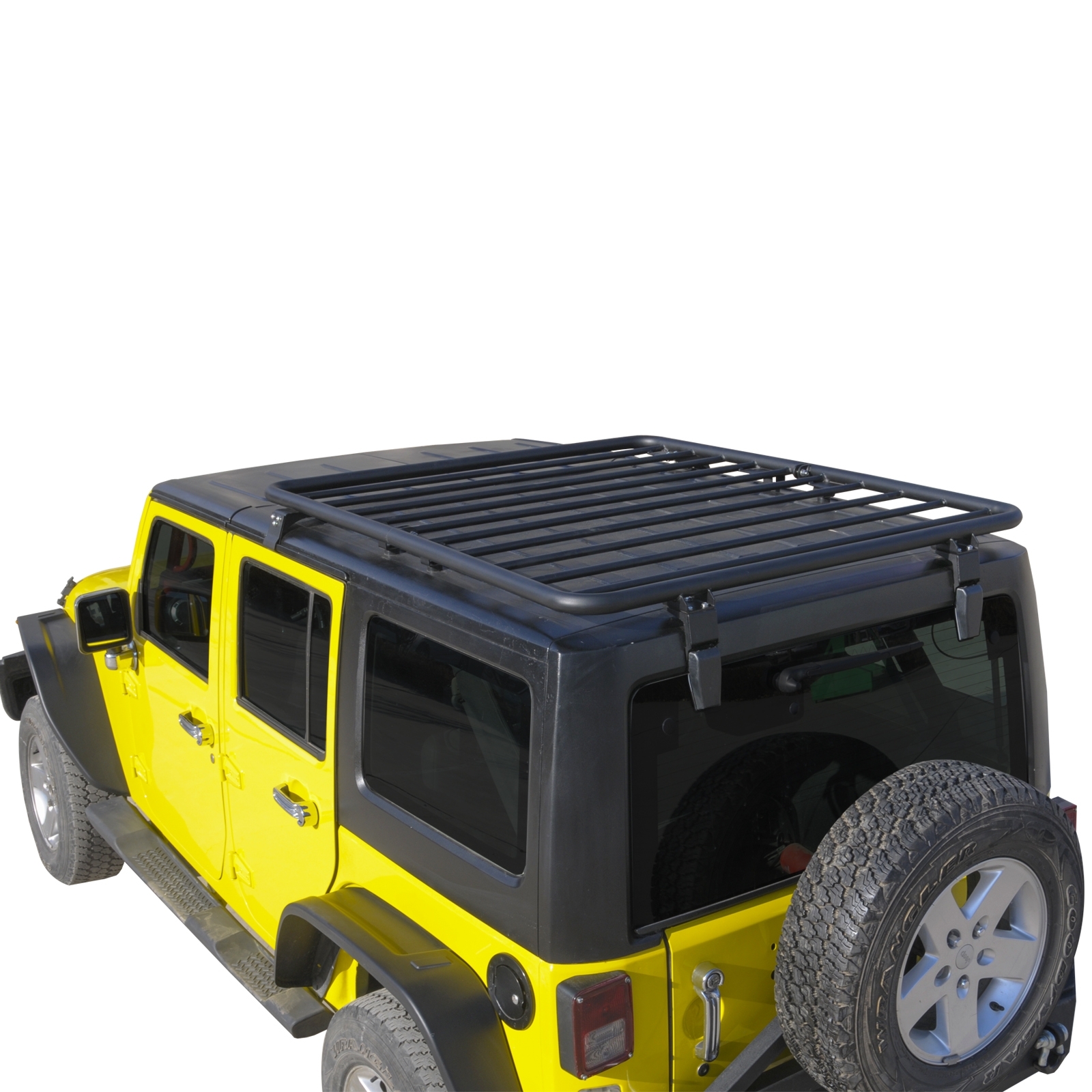 Paramount Flat Roof Rack for 07-18 Jeep Wrangler JK | Best Prices & Reviews  at Morris 4x4