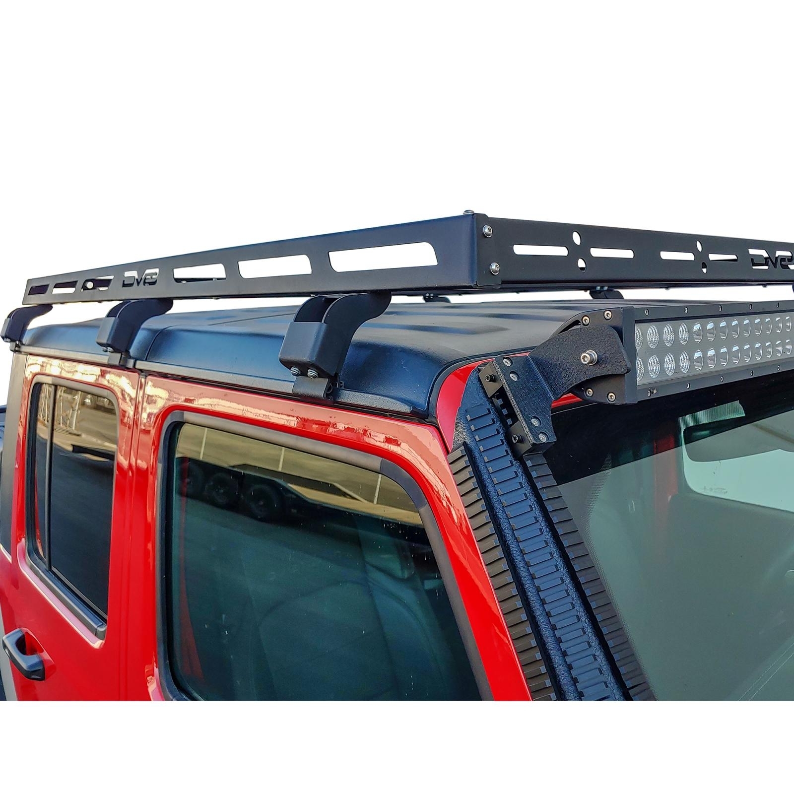 DV8 Off-Road Roof Rack for Jeep Wrangler JK Unlimited/JL/Gladiator JT