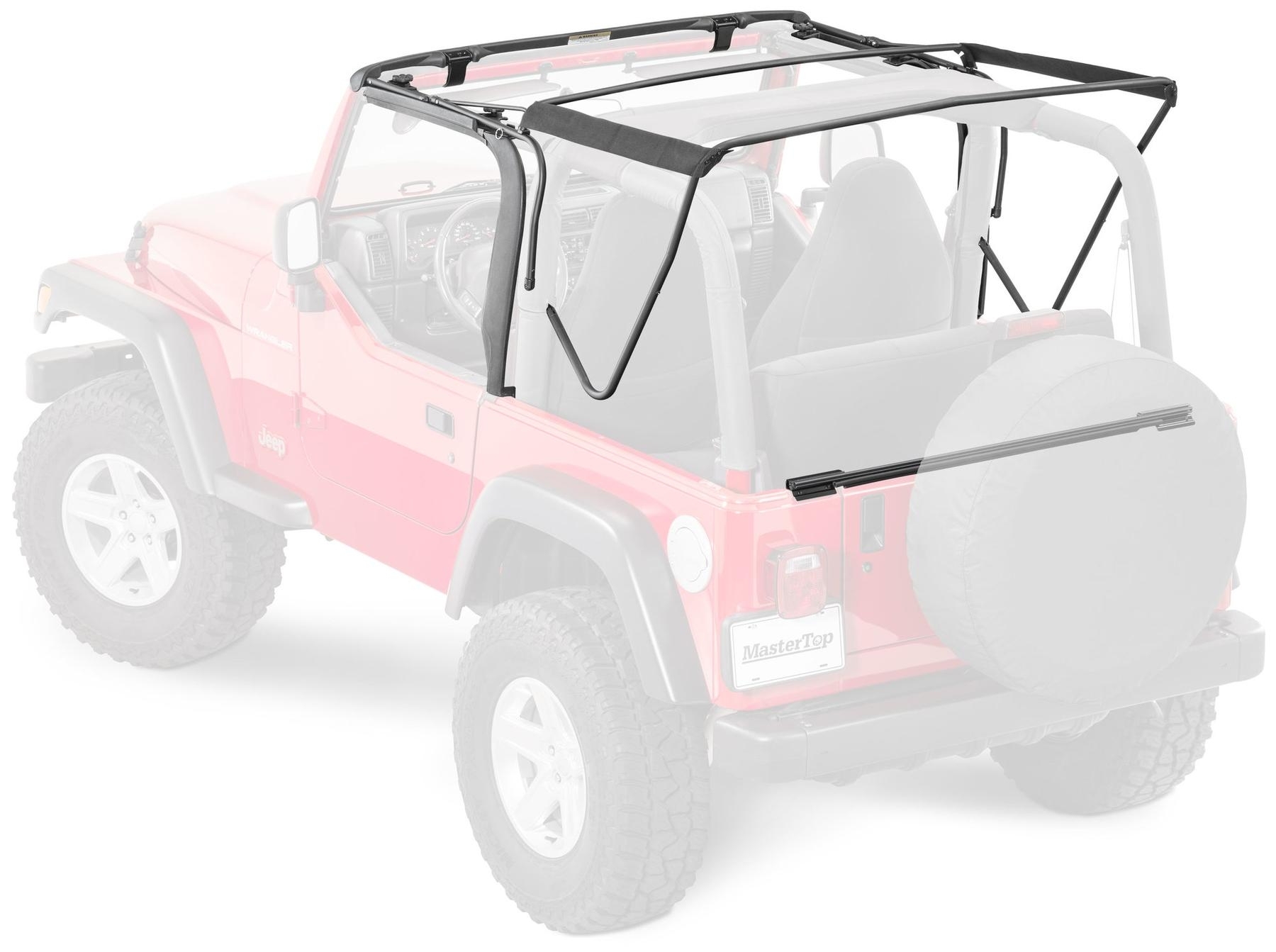 MasterTop Complete Soft top Hardware Kit for 97-06 TJ Wrangler (Easy Install Design) | Best Prices & Reviews at Morris 4x4 MasterTop Complete Soft top Hardware Kit for 97-06 TJ Wrangler (Easy Install Design) | Best Prices & Reviews at Morris 4x4