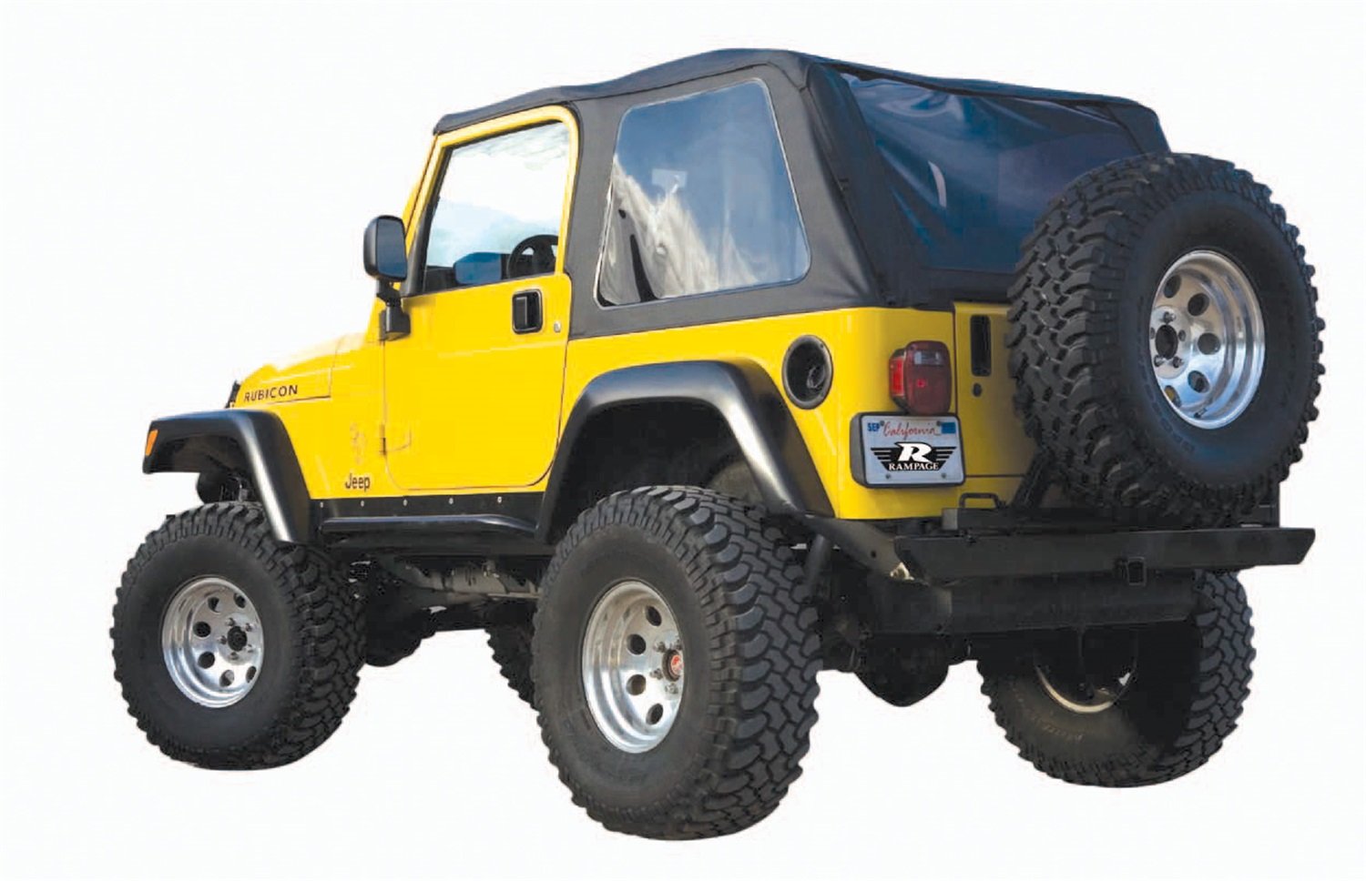 Rampage Trail Top Frameless Soft Top Kit with Tinted Windows - Black  Diamond | Best Prices & Reviews at Morris 4x4