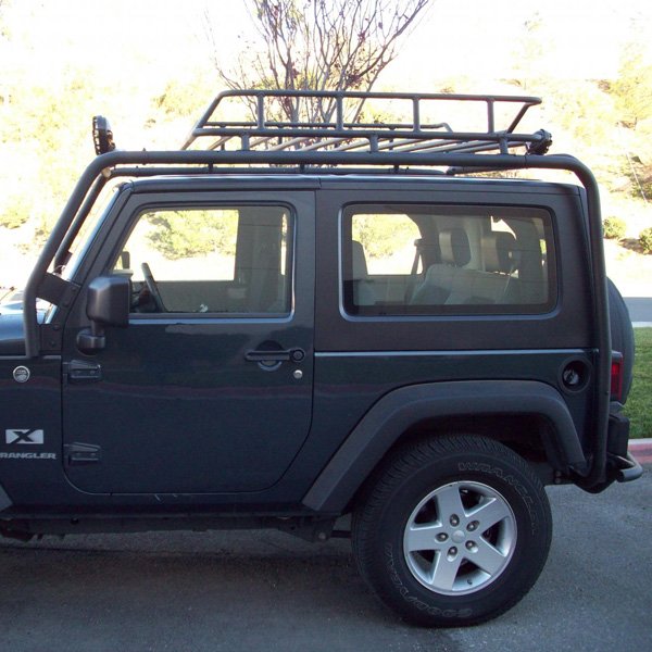 Body Armor 4x4 Roof Rack Base - Black | Best Prices & Reviews at Morris 4x4