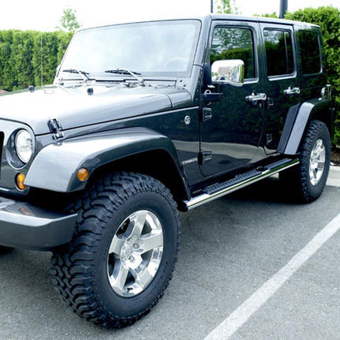MOPAR Tubular Side Steps, Stainless - Pair | Best Prices & Reviews at Morris 4x4 MOPAR Tubular Side Steps, Stainless - Pair | Best Prices & Reviews at Morris 4x4