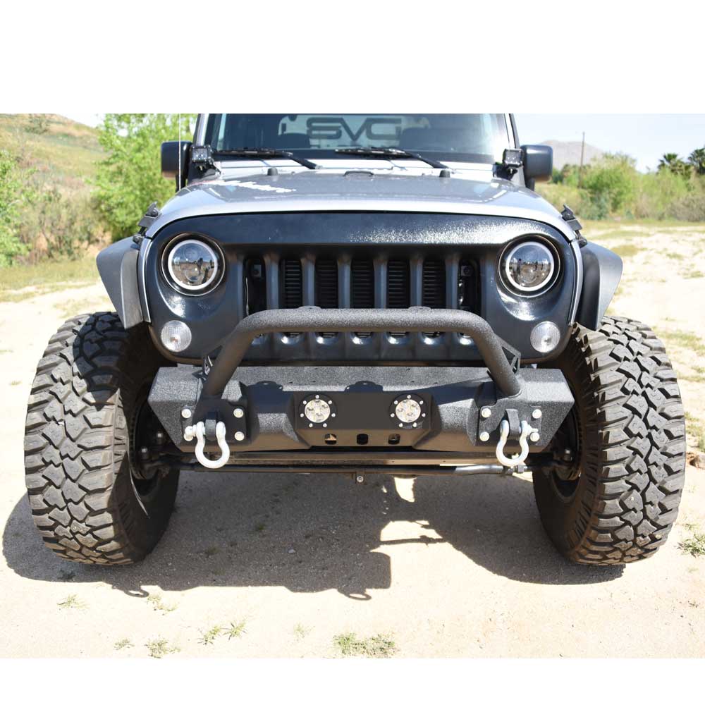 DV8 Off-Road Angry Eyes Front Grille, Textured Black | Best Prices &  Reviews at Morris 4x4