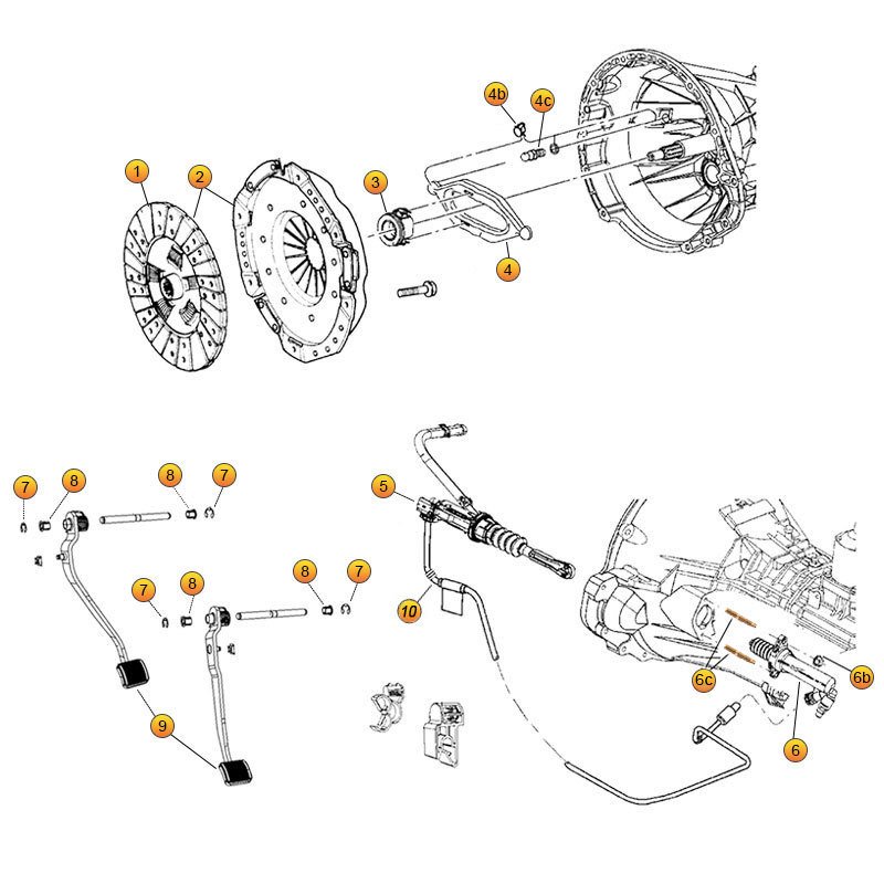Jeep Wrangler JK Clutch Parts 07-17 Wrangler|Morris 4x4 Center Jeep Wrangler JK Clutch Parts 07-17 Wrangler|Morris 4x4 Center
