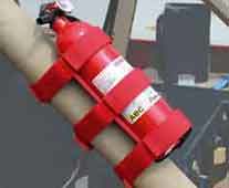 Jeep Fire Extinguisher Holders