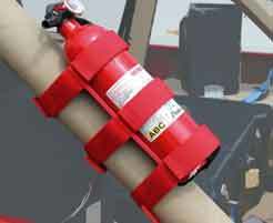 Jeep Fire Extinguisher Holders
