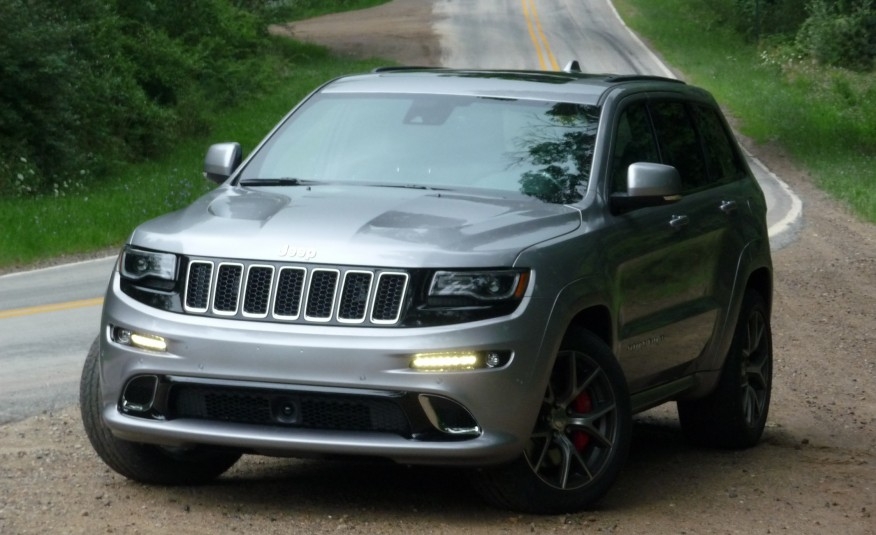 2017 Grand Cherokee SRT parked
