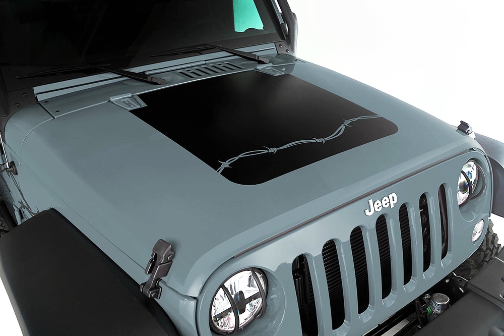 Rugged Ridge's New Custom Jeep Wrangler Hood Decals! | In4x4mation Center