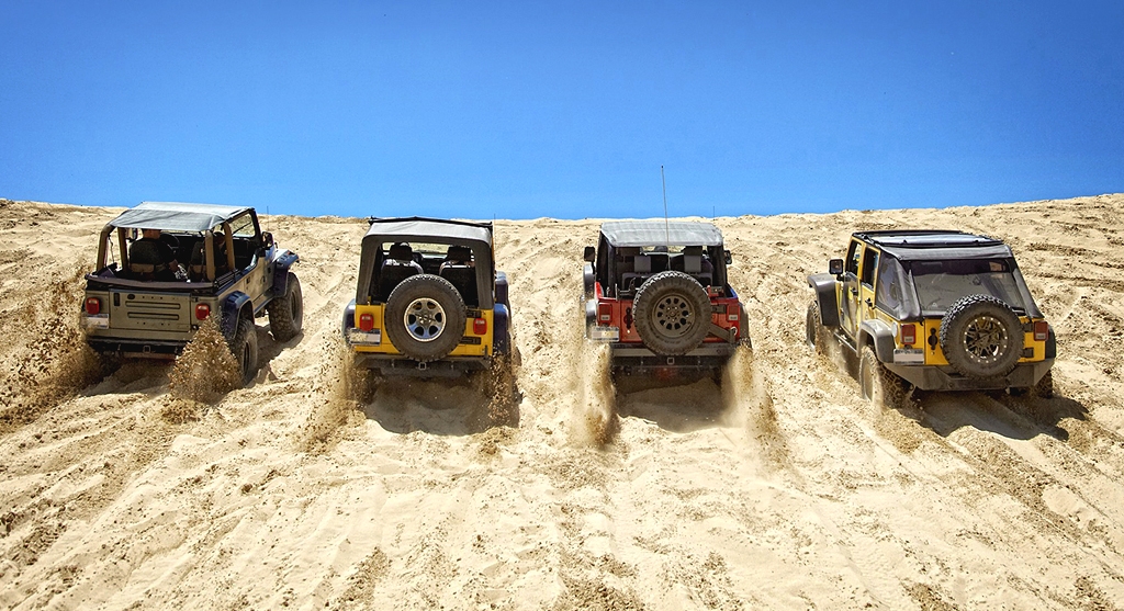 Jeep soft tops Bestop Pavement Ends